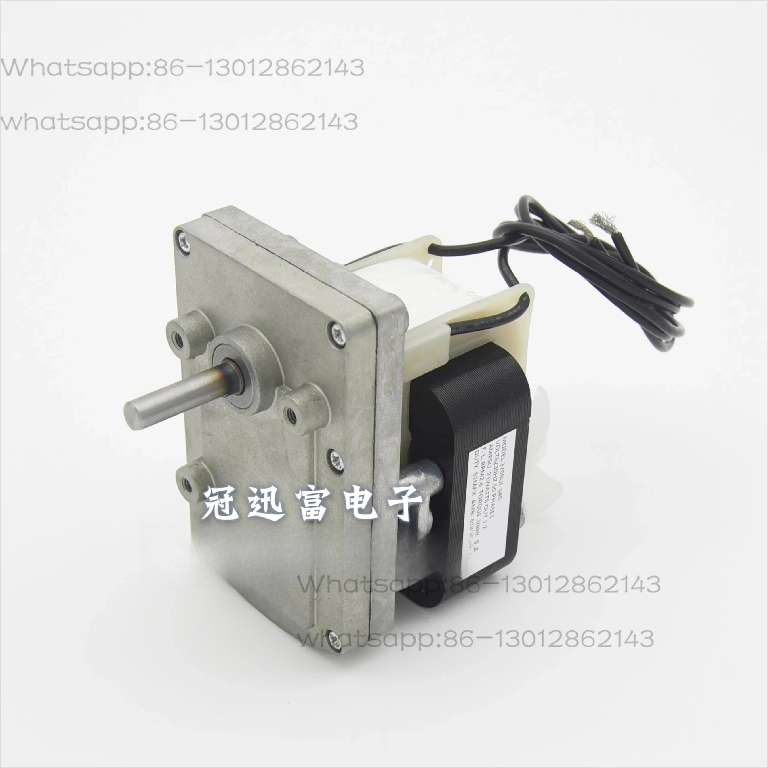 2026 NEW  1PCS Multifunctional chain oven barbecue machine spit driver 3709UI-045 deceleration motor 2.8RPM