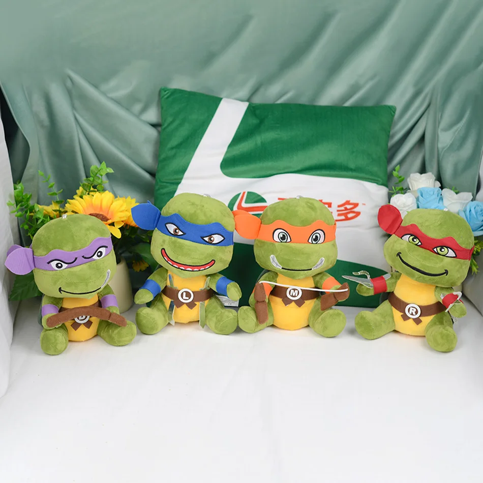2026 New Hot Teenage Mutant-Ninja Turtles plush doll keychain