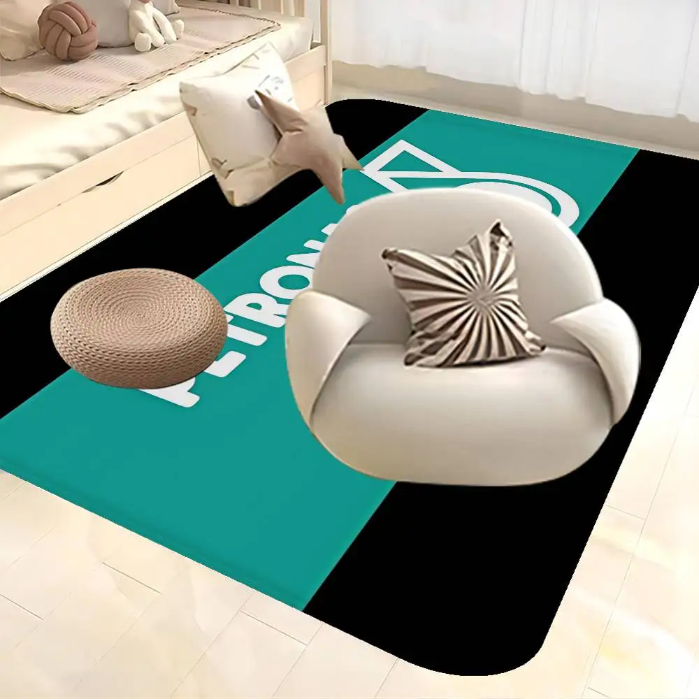 

P-PETRONAS Oil Floor Mat Rectangle Anti-slip Home Soft Badmat Front Door Indoor Outdoor Mat Hotel Decor Mat