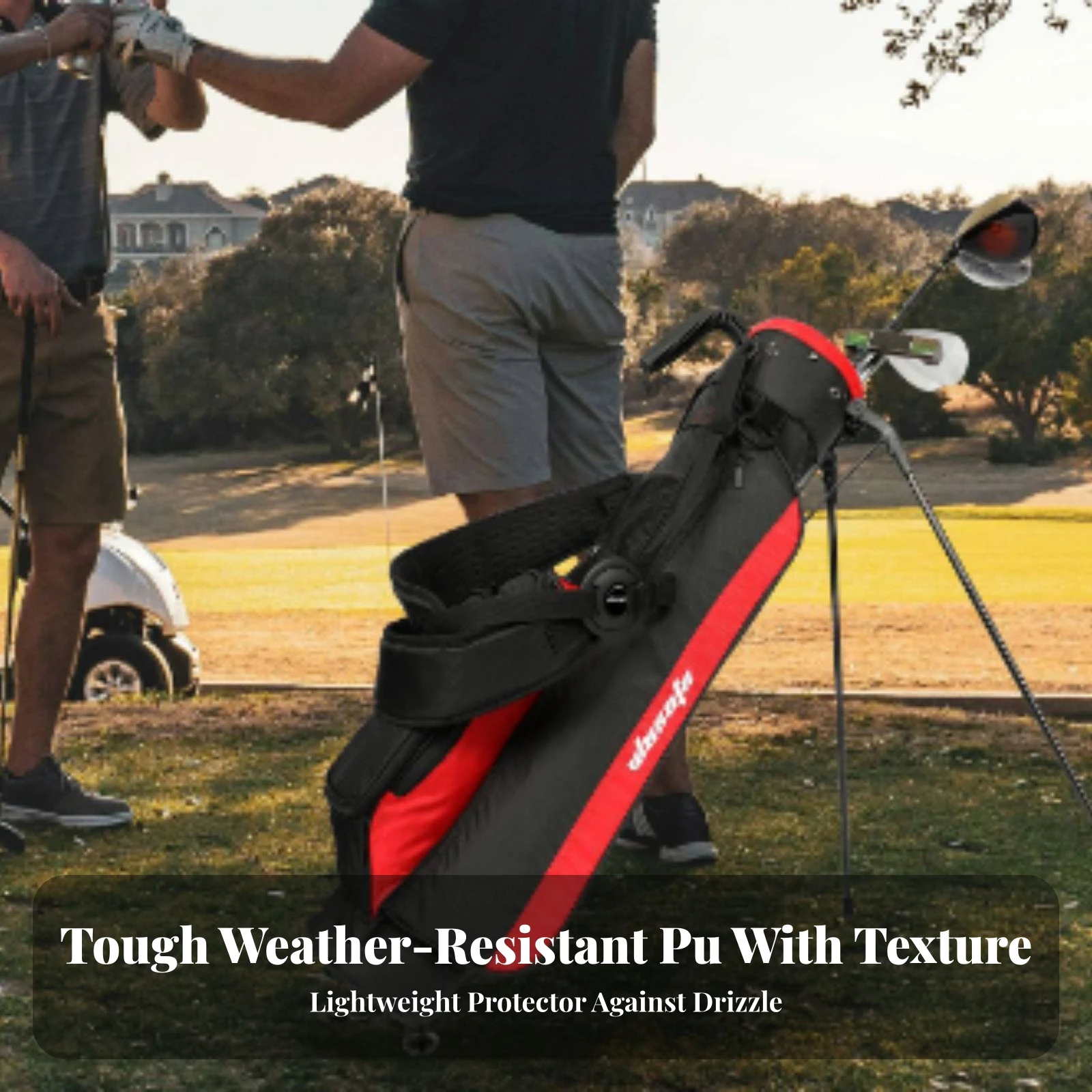 Golf Stand Bag Portable Golf Carry Bag Organized Ergonomic for Golfers, Practice Range, Travel