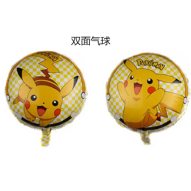1pcs Pokemon Foil Balloon Pikachu Squirtle Charmander Kids Birthday Decoration Balloon Baby Shower Party Decor Supplies Globos