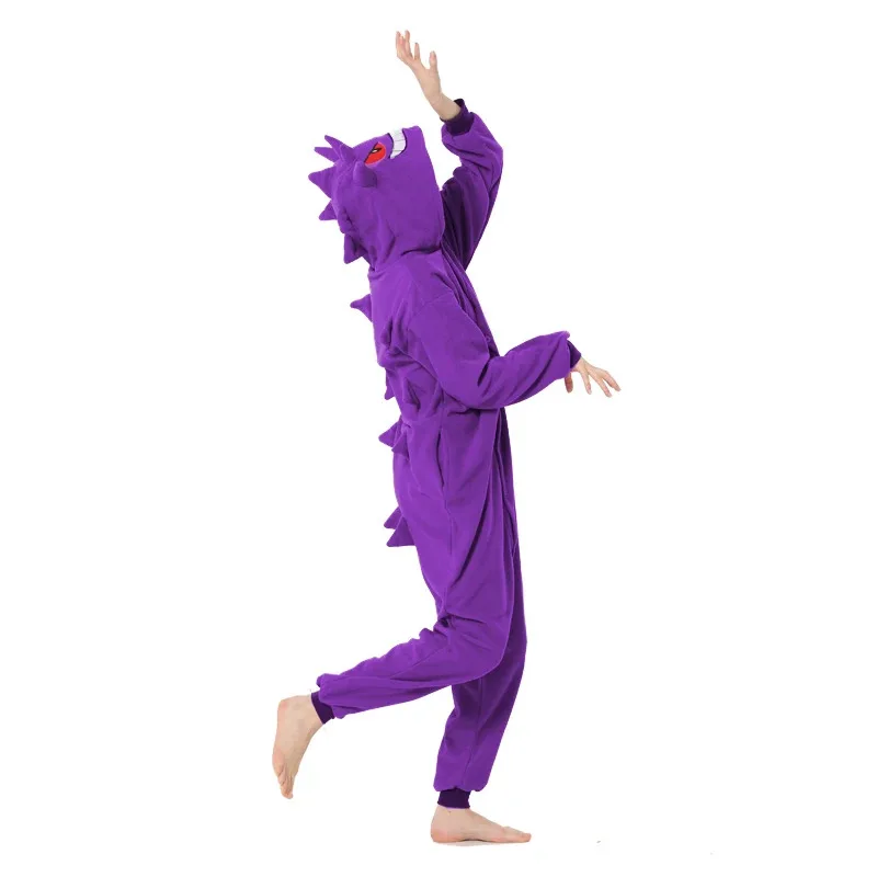 ☆ ☆ بيجامة Gengar لعام 2025 أزياء تنكرية من الصوف للنساء أنيمي Kigurumi Pokenon نيسيس للبالغين قطعة واحدة بيجاما رجالية جديدة s5g7epp ❤