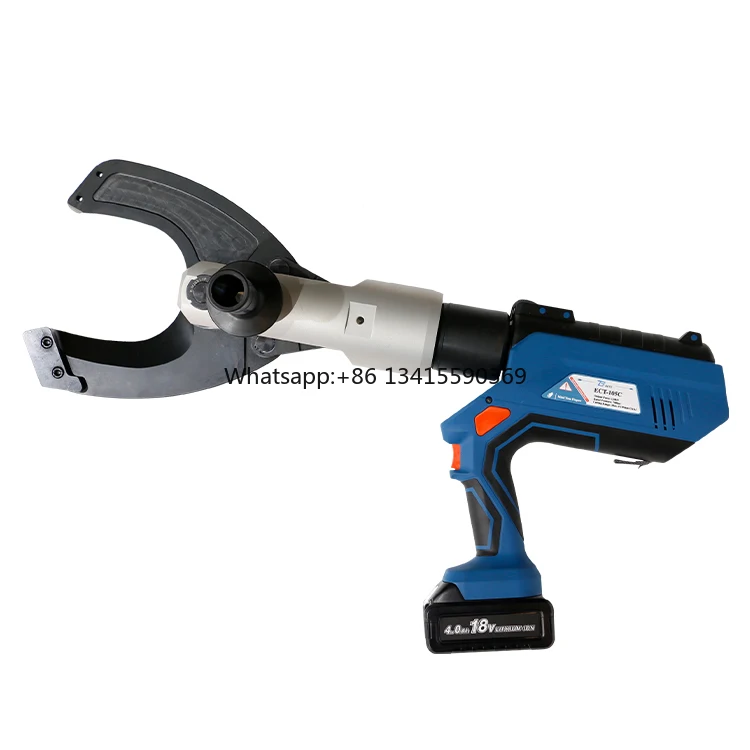 

ECT-105C Hydraulic Armoured Cable Cutter Electric Battery Powered Cutting Tool