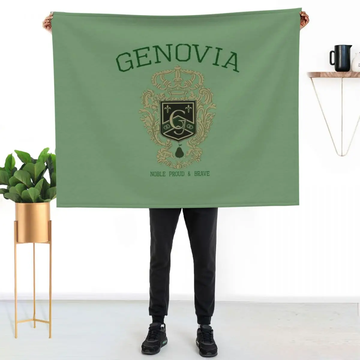 

GENOVIA - THE PRINCESS DIARIES. Throw Blanket Soft Breathable Blanket for Night Sleeping