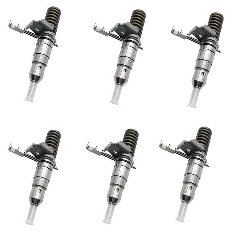 

TOPVELSUN 6PCS Fuel Injectors 127-8205 127-8216 127-8222 0R-8682 Fits for Caterpillar CAT 3114 3116 3126 Engine CAT 320B 322B 32