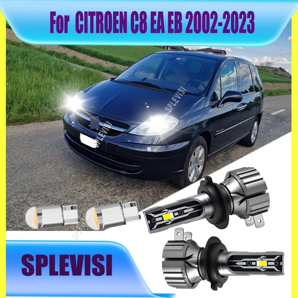 

LED H7 477 White Headlight Bulb -A Must-Have for Every Car Enthusiast For CITROEN C8 EA EB 2002 2003 2004 2005 2006 2007-2023