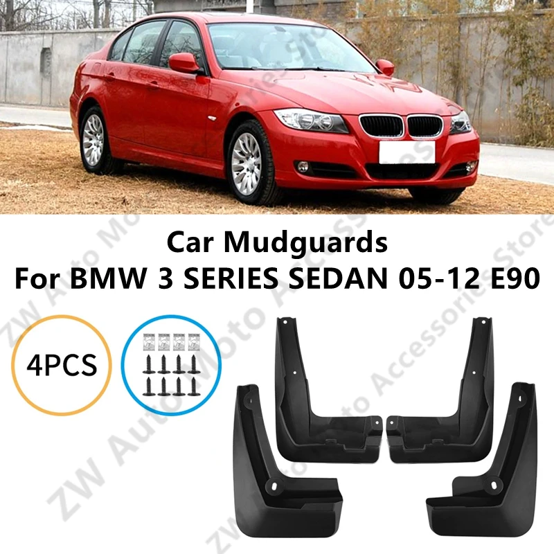 

Автомобильные брызговики для BMW 3 SERIES SEDAN 05-12 E90, брызговики на крыло, внешние детали, автоаксессуары, ремонт