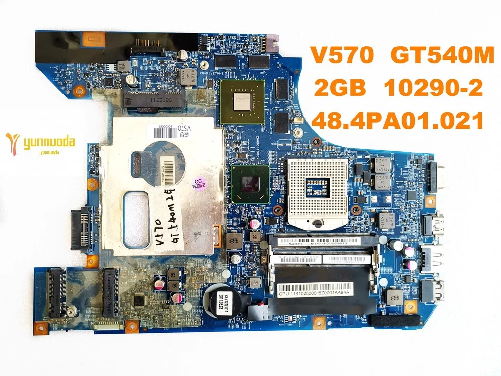 Placa-mãe 102902 para Lenovo B570 B570e V570 Z570 Gt540m 2gb 48.4pa01. 021 Testado Bom