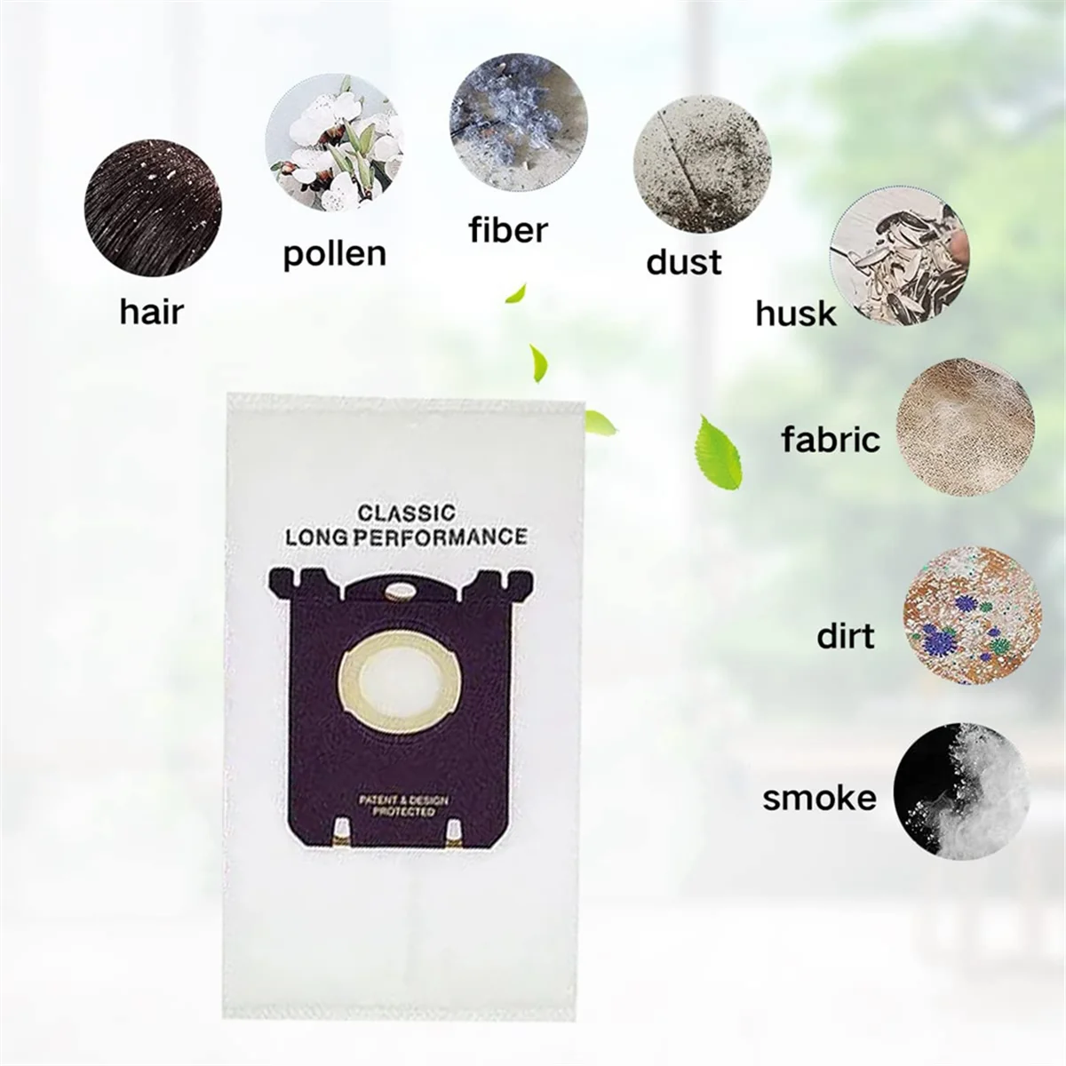 10 шт. пылесборник для Electrolux E201B для FC8021 Dust S-Bag GR201 AEG мешки для S-Bag FC9000 FC9049 вакуумные детали