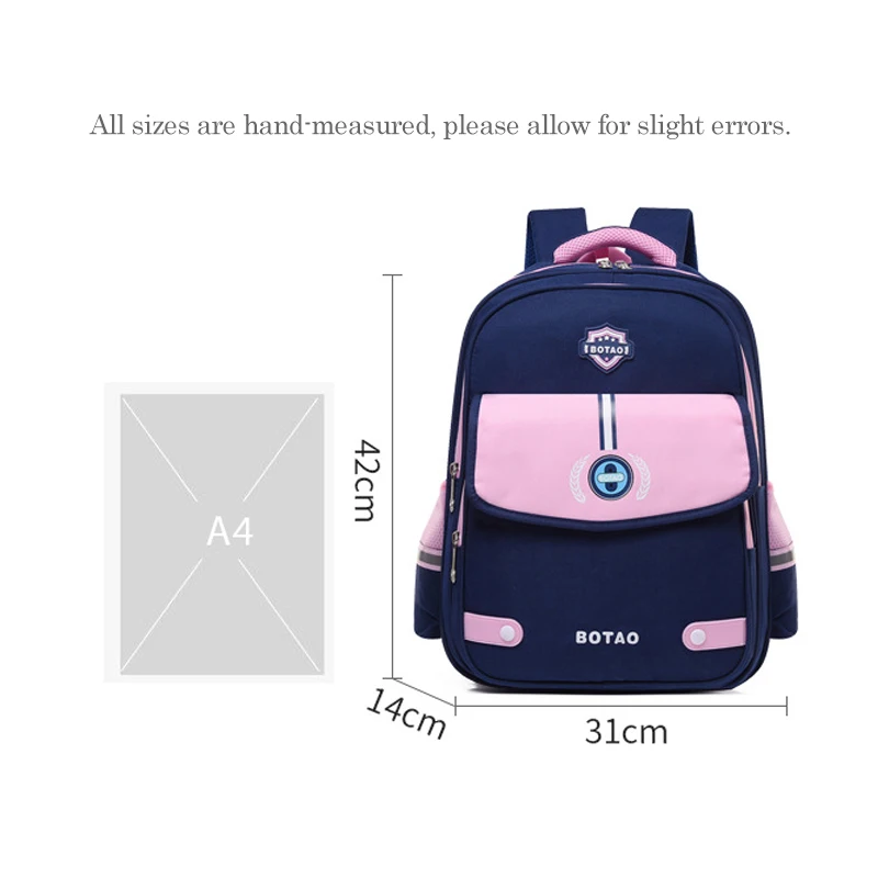 school bag Kids backpack water proof Preschool Ages 6-18 Spine protection Reduce the burden Large capacity
