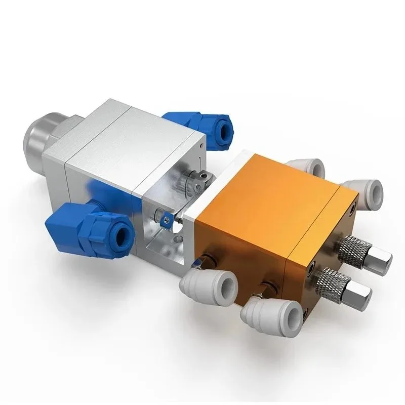 BY-36AB Double Cylinder Double Liquid Suction Adjustable Pneumatic AB Dispensing Valve Electronic Potting Parts