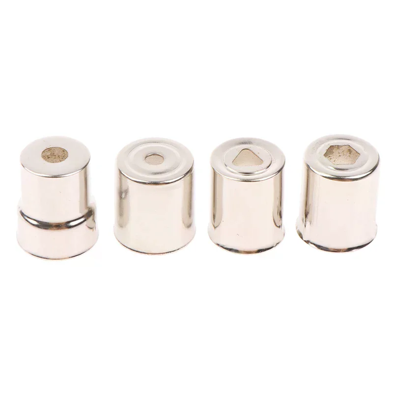 Tapas de magnetrón de acero inoxidable para repuesto de microondas, piezas de microondas de alta calidad, 5 uds.