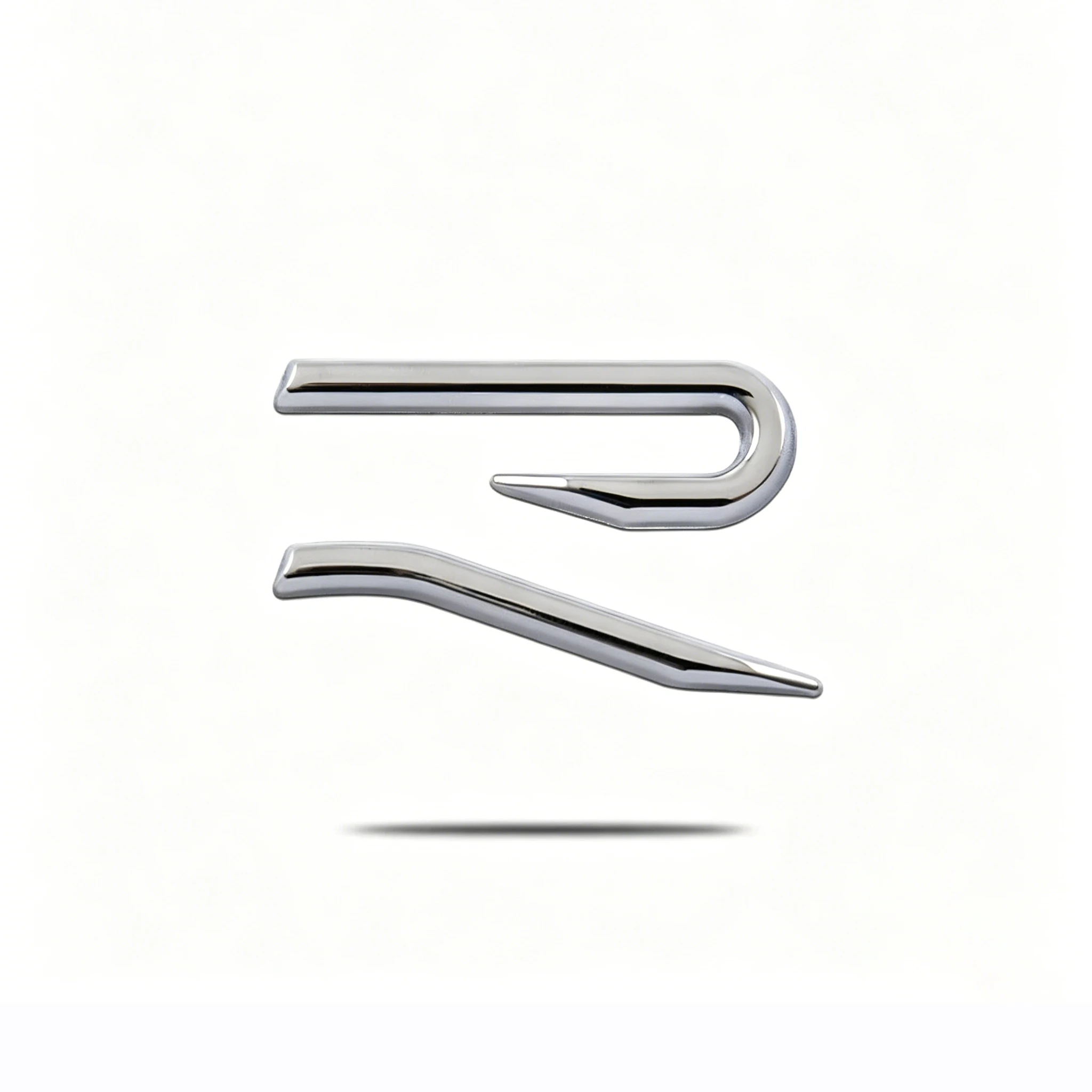 3D Metal R logo sticker auto achterklep embleem sticker voor VW Golf 5 6 7 MK7 MK6 Polo Jetta Scirocco Beetle Passat Tiguan