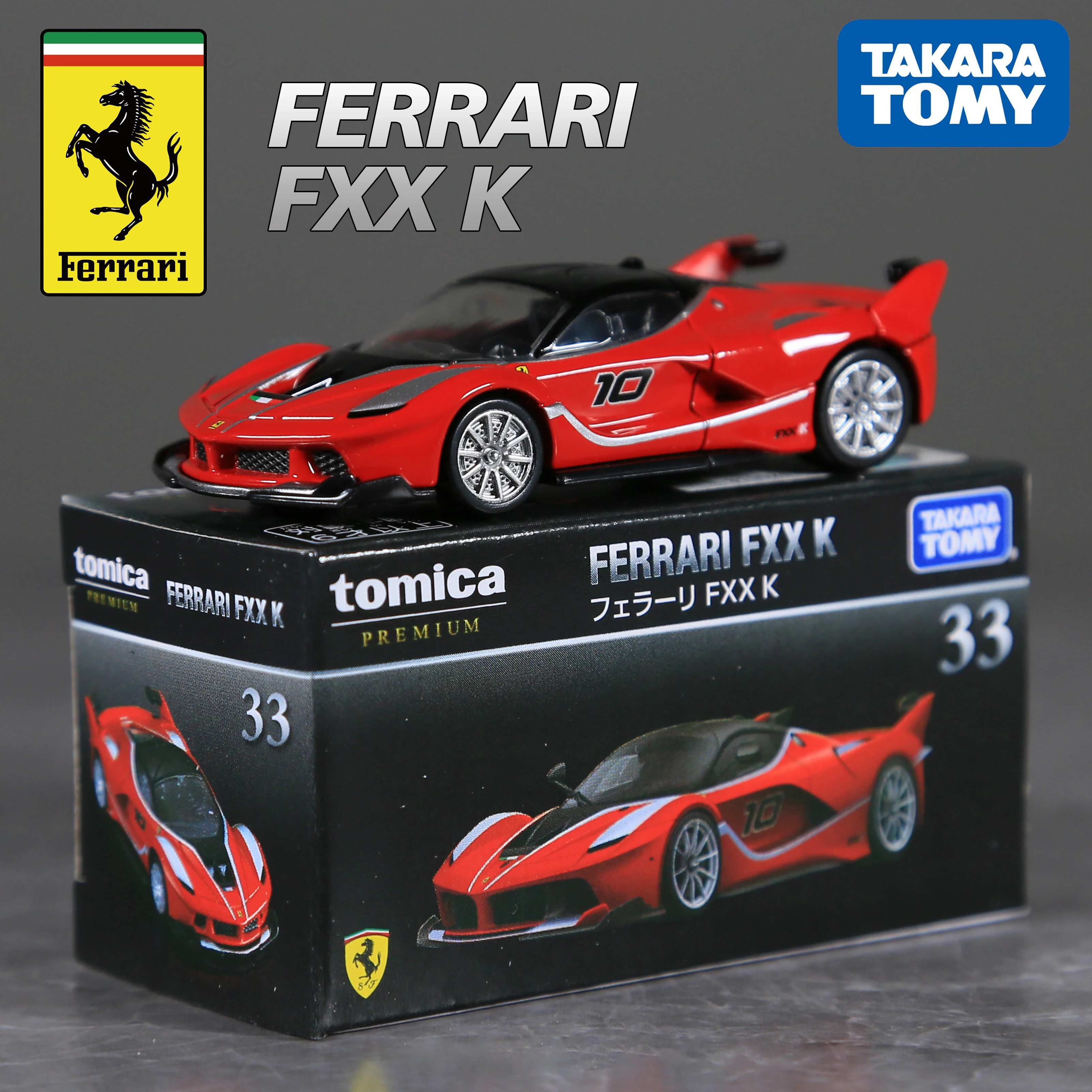 Takara Tomy Ferrari FXXK Alloy Car Diecasts & Toy Vehicles Car Model Miniature Scale Model Car For Children Out of Print