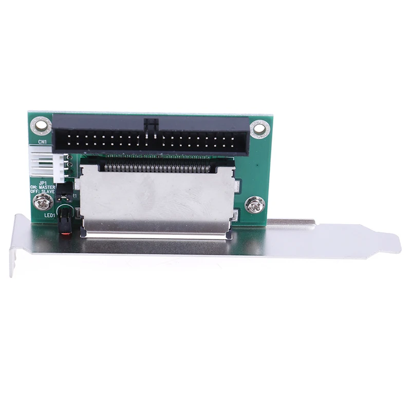 【40-Pin CF Compact Flash Card To 3.5 IDE Converter Adapter PCI Bracket Back Panel】