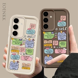 Gift Pattern Girls Phone Case For Samsung Galaxy S25 S22 S21 S23 S20 S24 FE A35 15 A25 A55 Note 20 Plus Ultra Protection Cover