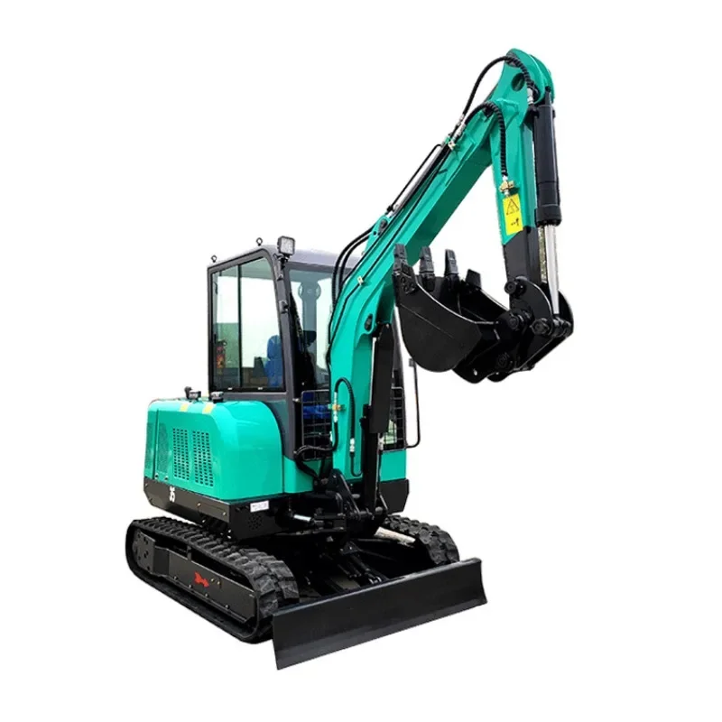 Small excavator agricultural household orchard micro excavator project crushing price private message customer service