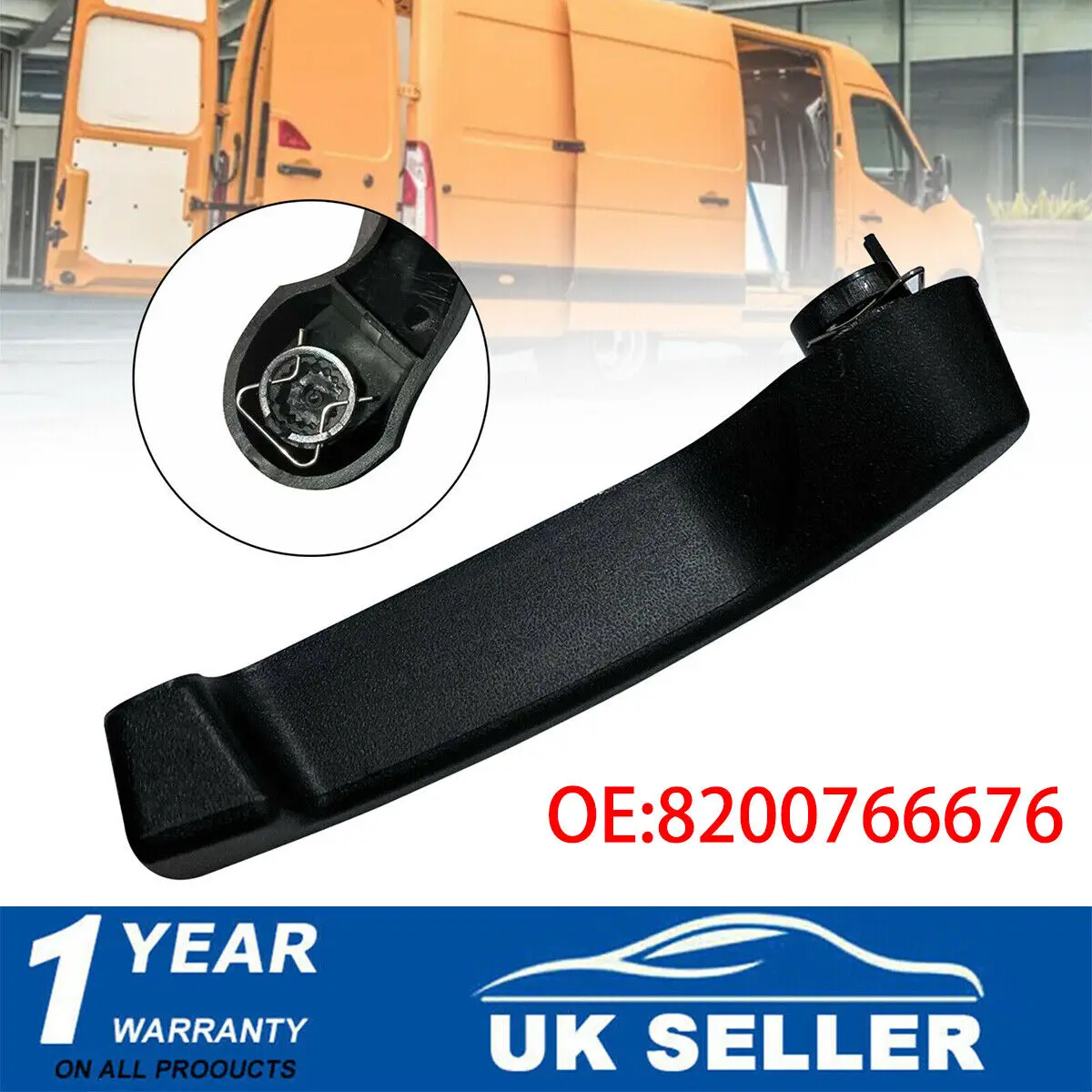 For Renault Master 3 Opel Movano B 2010- Inner Right Sliding Door Handle 82670-00Q0A 8200766676 Car Accessories