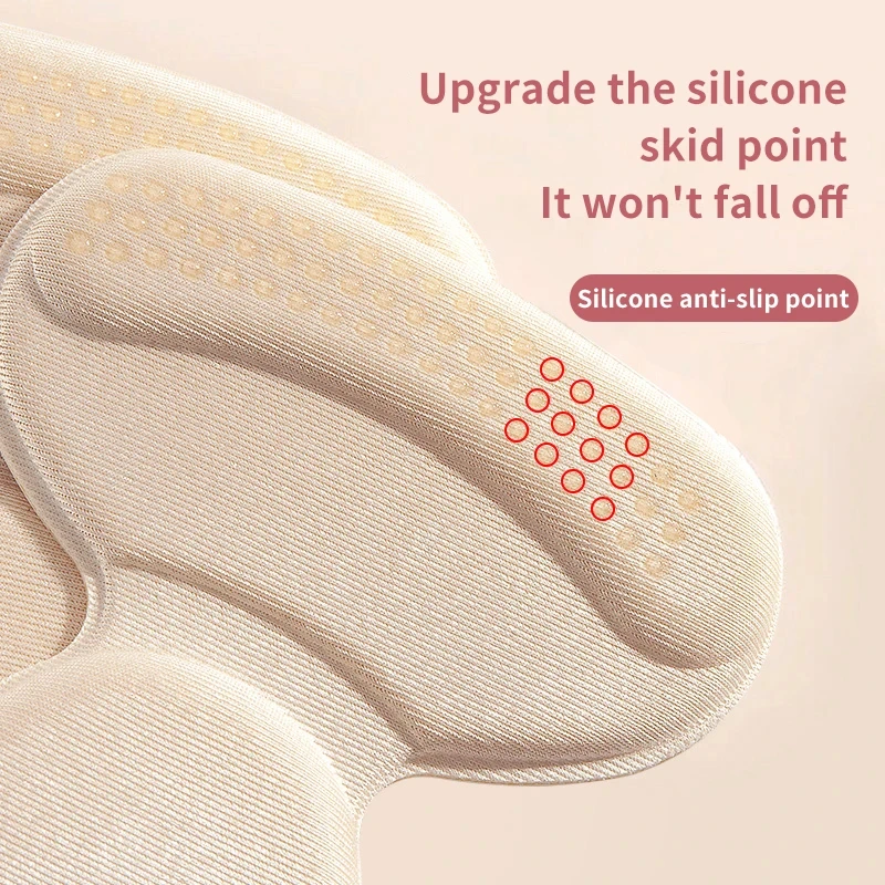 Semelles intérieures de talon de chaussure, coussinet de talon de pied, chaussures de sport, réglables, anti-usure, Inserts de pieds, protecteur de talon, autocollant, semelle intérieure Brioche