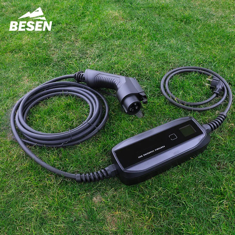 ПОРТАТИВНОЕ ЗАРЯДНОЕ УСТРОЙСТВО BESEN 3,6 кВт IP66 с аккумулятором Max16A ЗАРЯДНОЕ УСТРОЙСТВО