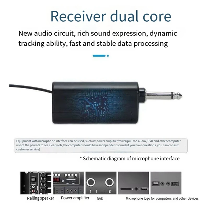ميكروفون صوت لاسلكي منزلي خارجي ، غناء مكبر صوت للحفلات ، مجموعة واحدة ، 2 سحب