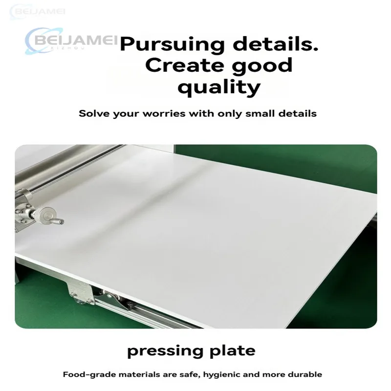 Commercial Manual Puff Pastry Machine Dough Sheeter Puff Pastry Maker Dough Flattener Laminator Machine