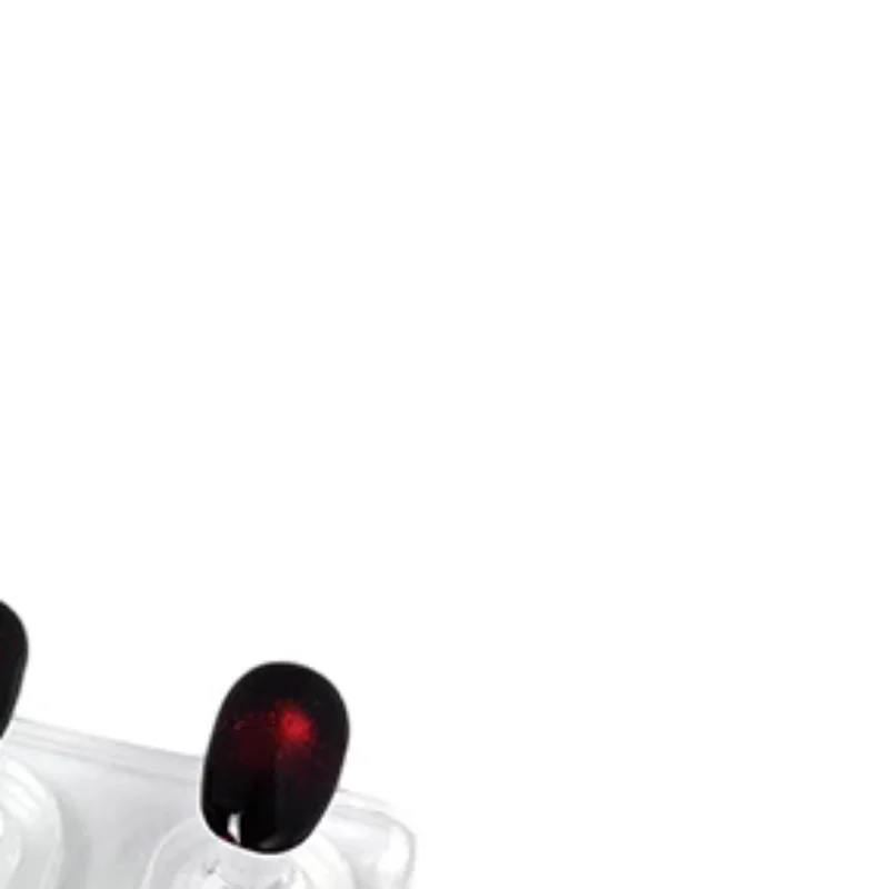 Bandeja de práctica de uñas acrílicas, tablero de extensión de uñas no magnético para entrenamiento de uñas, soporte de exhibición y secado de uñas de Gel multiusos