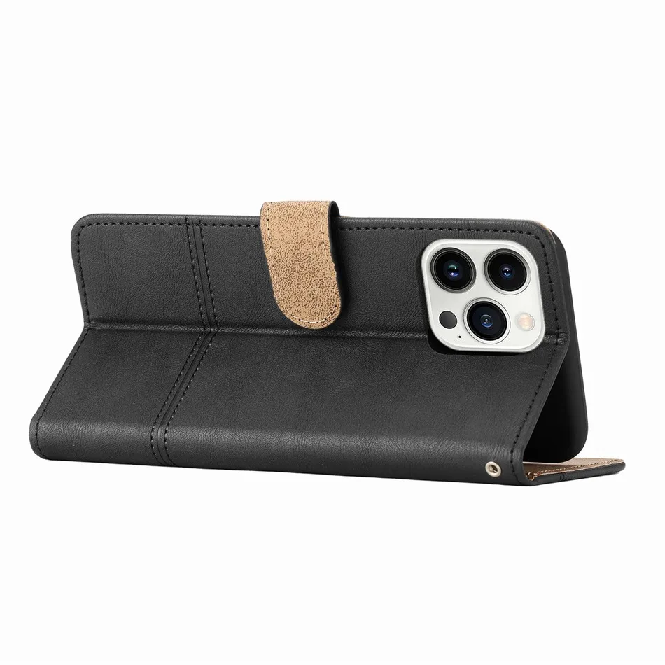 Luxury Wallet Leather Case For Samsung Galaxy A02S A04 A10 A12 A13 A20 A20E A21S A22 A23 A32 A33 5G Card Slot Cover Coque D01D