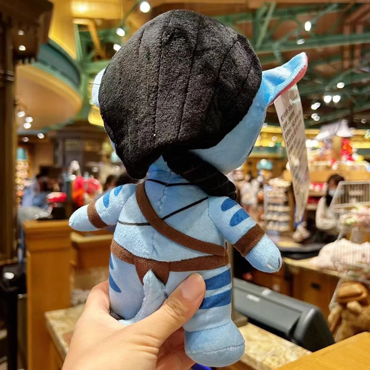 Shanghai Disneyland Park Avatar 2 Na'vi plush toy doll 25cm