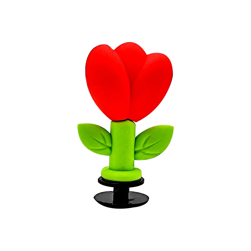 1PCS 3D Schuh Charms Wassermelone Erdbeere Banane Schuh Dekorationen Zubehör Tulpen Kaktus Pilze Sandalen Pins Für Frauen Kind – Detail 14