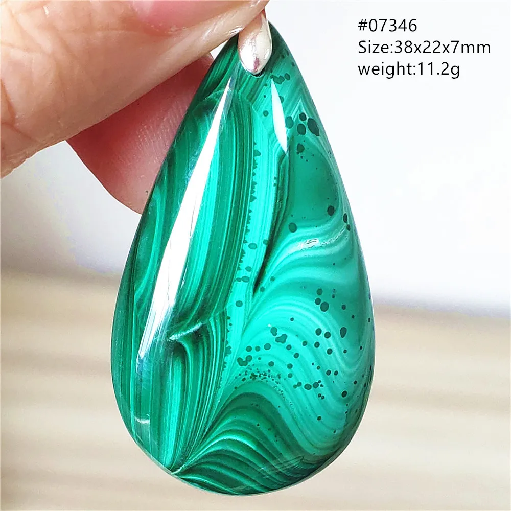 Natural Green Chrysocolla Malachite Pendant Jewelry Gemstone Women Men Malachite Necklace Fashion Jewelry  AAAAAA