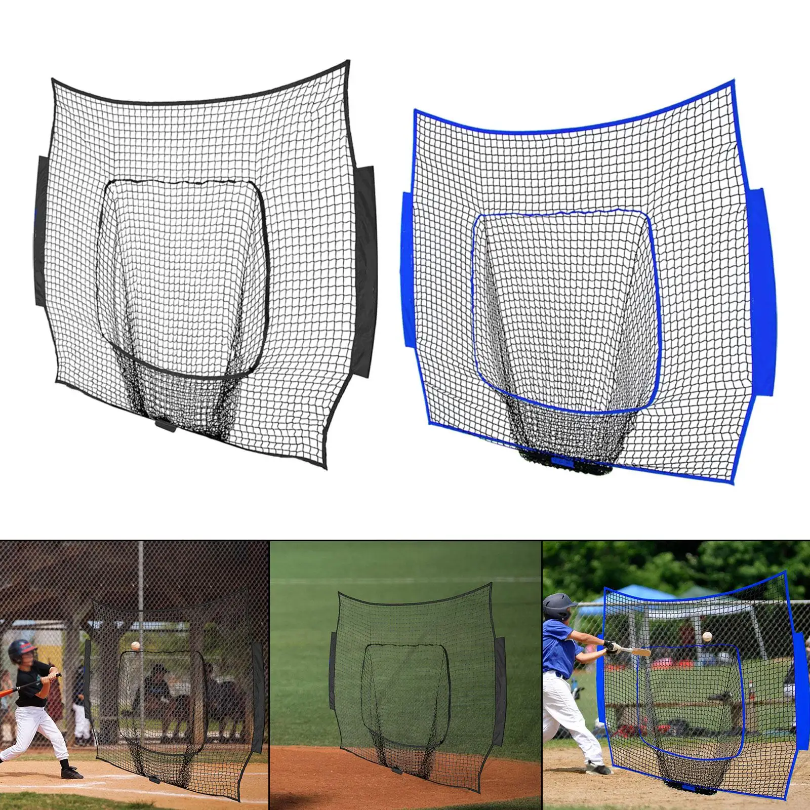

Baseball Replacement Net Practice Netting 7ftx7ft Lightweight Softball Pitching Net for Throwing Practice Lawn Game Sports