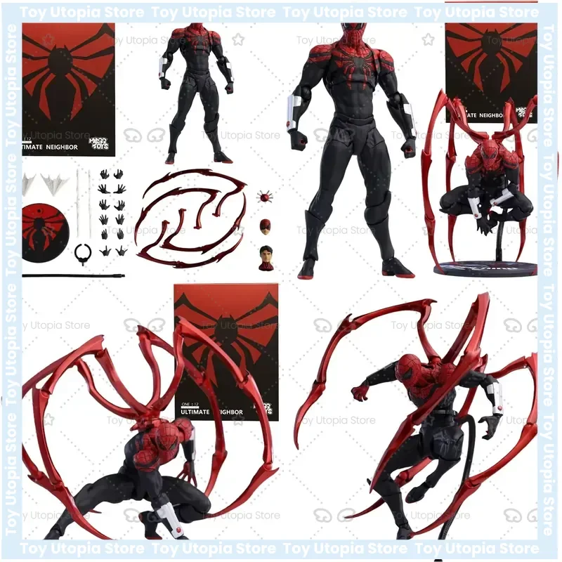 

New MessToys The Amazing Spider-Man Superior Spider-Man Action Figure Joint Mobility Model Toy for Desktop Decoration