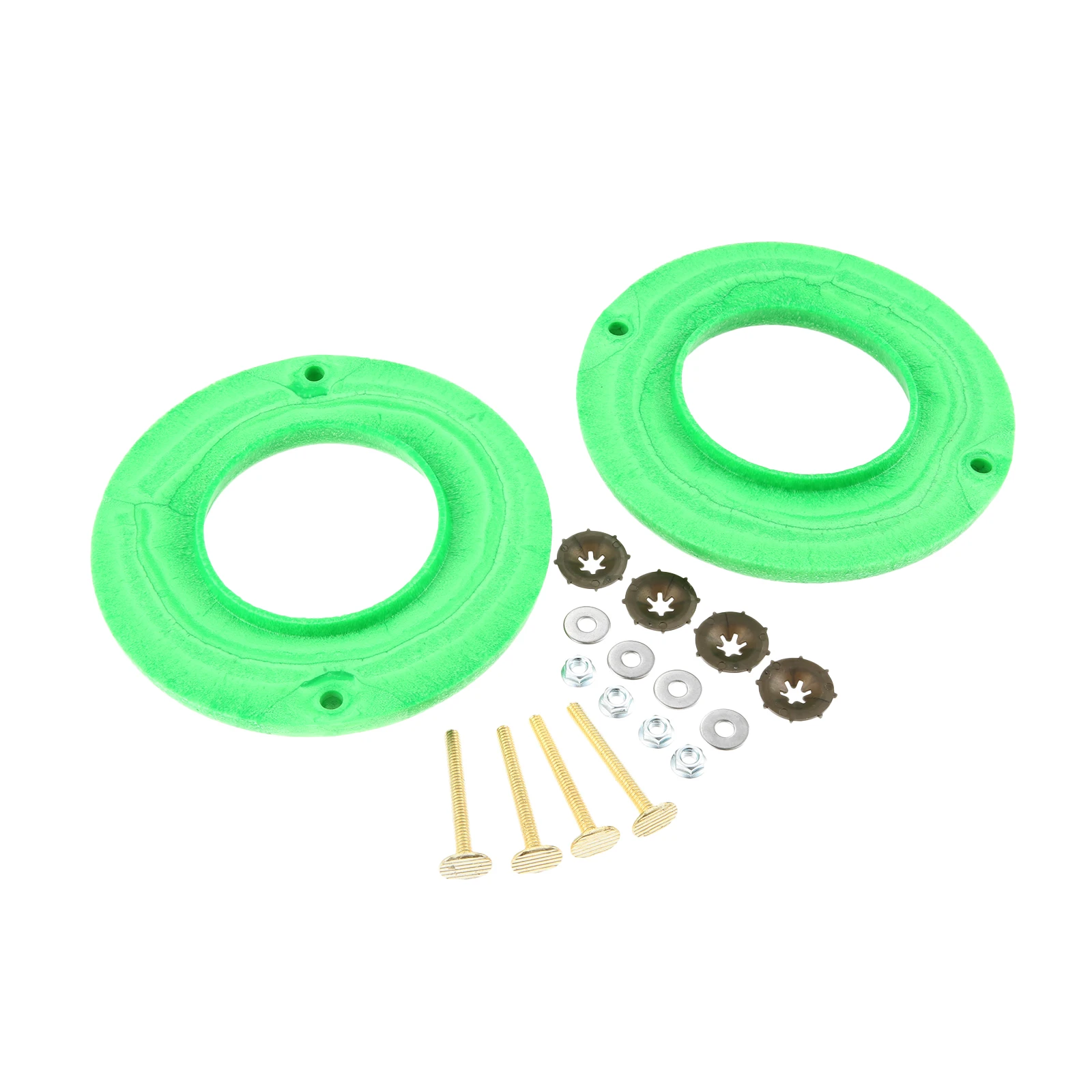 

2pcs Waxless Toilet Gasket set Replacement Flexible Foam Ring Seal 6.5"OD 3.4"ID Prevent Water Leaking Easy Install Reusable