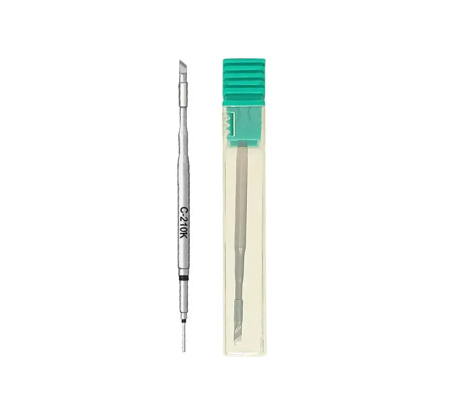 5Pcs C210K Soldering Iron Tips BitC210K\I Lead-Free Tip for solderin solderin Soldering tipsg iron kitg iron tin welder tips