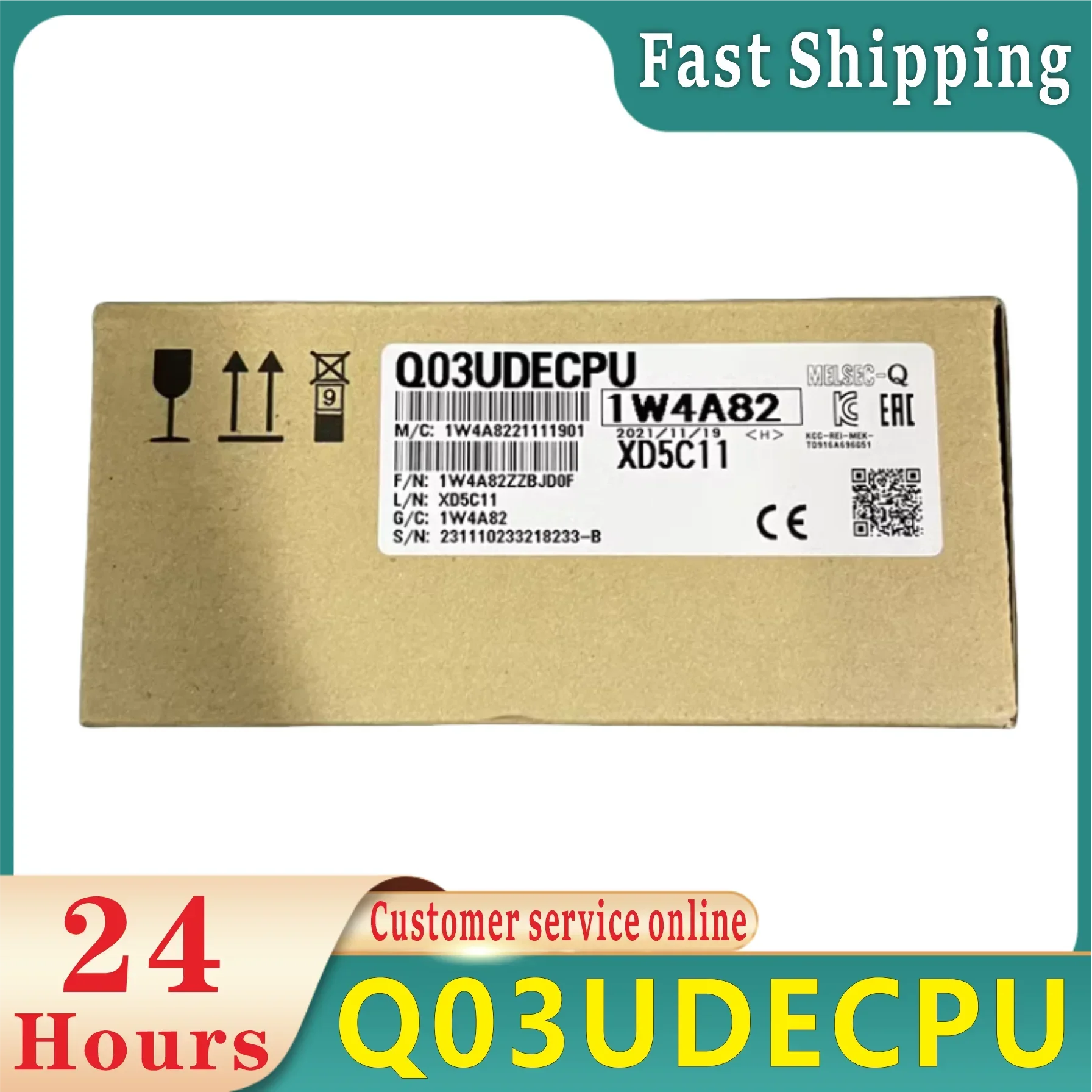 Совершенно новый оригинальный модуль ЦП Q03UDECPU PLC серии Q03UDECPU