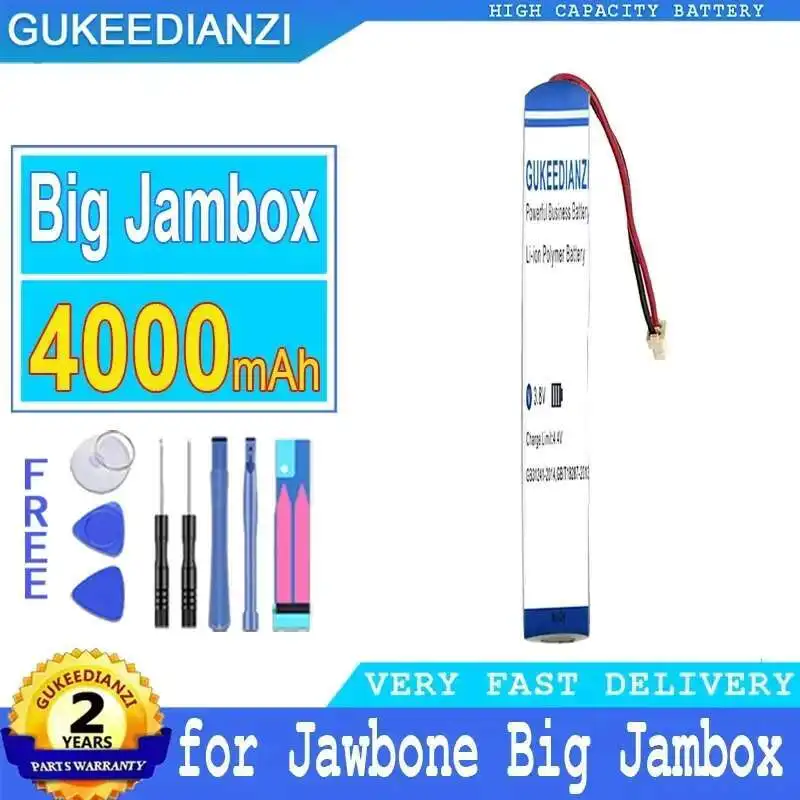 

Долговечный аккумулятор емкостью 4000 мАч для портативного динамика Jawbone Big Jambox