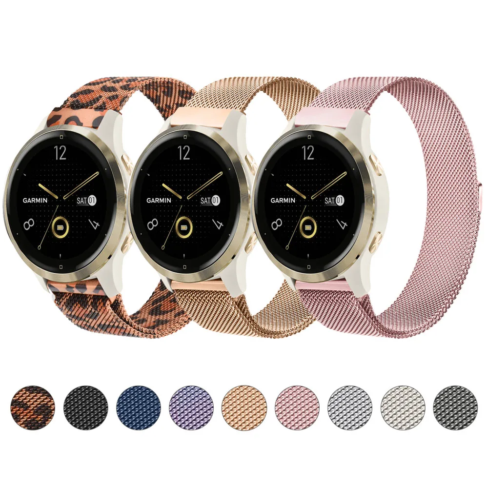 18Mm Metal Strap Fo… - image