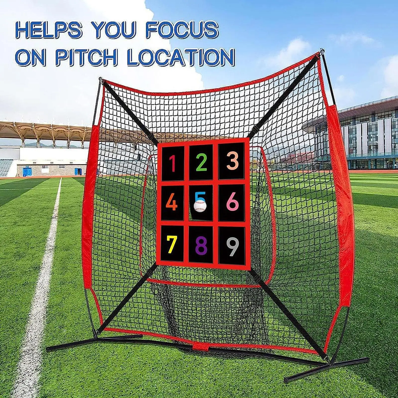 

9 Pockets Pad Baseball Softball Target for Hitting Pitching Training