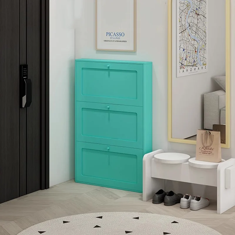 

Nordic Designer Shoe Cabinet Display Storage Shelves Living Room Shoe Shelf Modern Garden Narrow Muebles Entrance Furniture