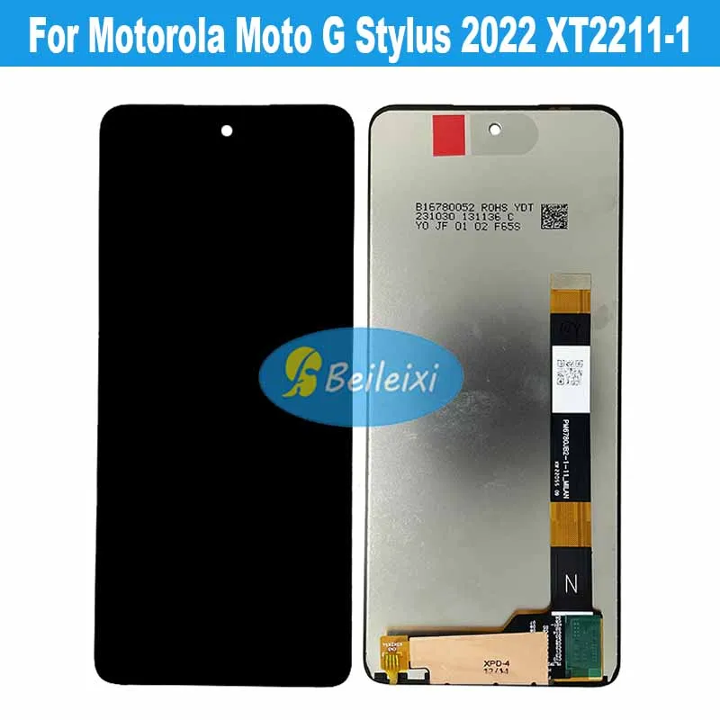 

For Motorola Moto G Stylus 2022 XT2211-1 XT2211-2 LCD Display Touch Screen Digitizer Assembly Replacement Parts