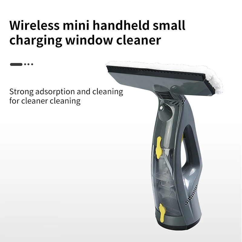 Electric Wireless Charging Window Cleaner Portable Household Window Cleaner Handheld Glass Vacuum Cleaner