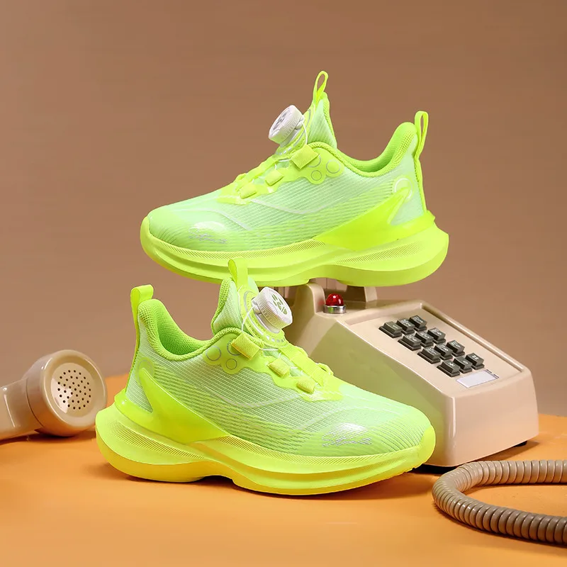 Outdoor Lightweight Running Sneakers for Children Fashion Breathable Sports Shoes Kids Non-slip Platform Sneakers Big Size 39