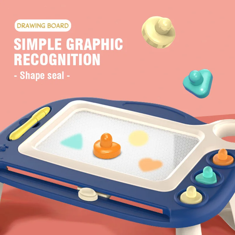 Tavolo da disegno per bambini portatile cancellabile colorato blocco da scrittura giocattolo per bambini bambini piccoli con una penna migliori regali di compleanno