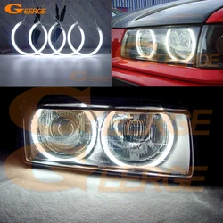 For BMW E36 3 Series With Euro Headlights 1992 - 1998 Excellent Ultra Bright CCFL Angel Eyes Kit Halo Rings