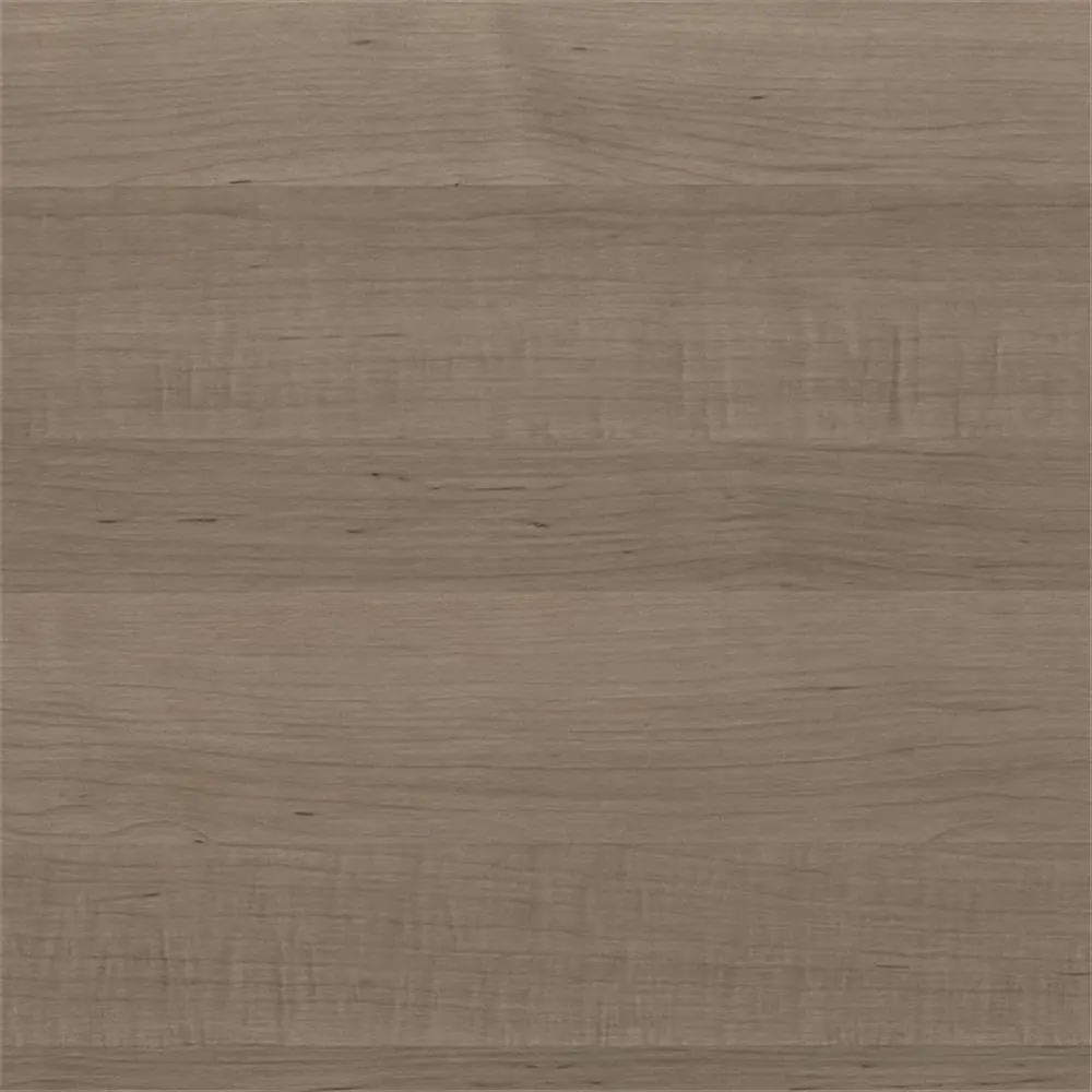 Shaped Computer Desk in Ash Gray | Corner Table with Drawers for Home Office