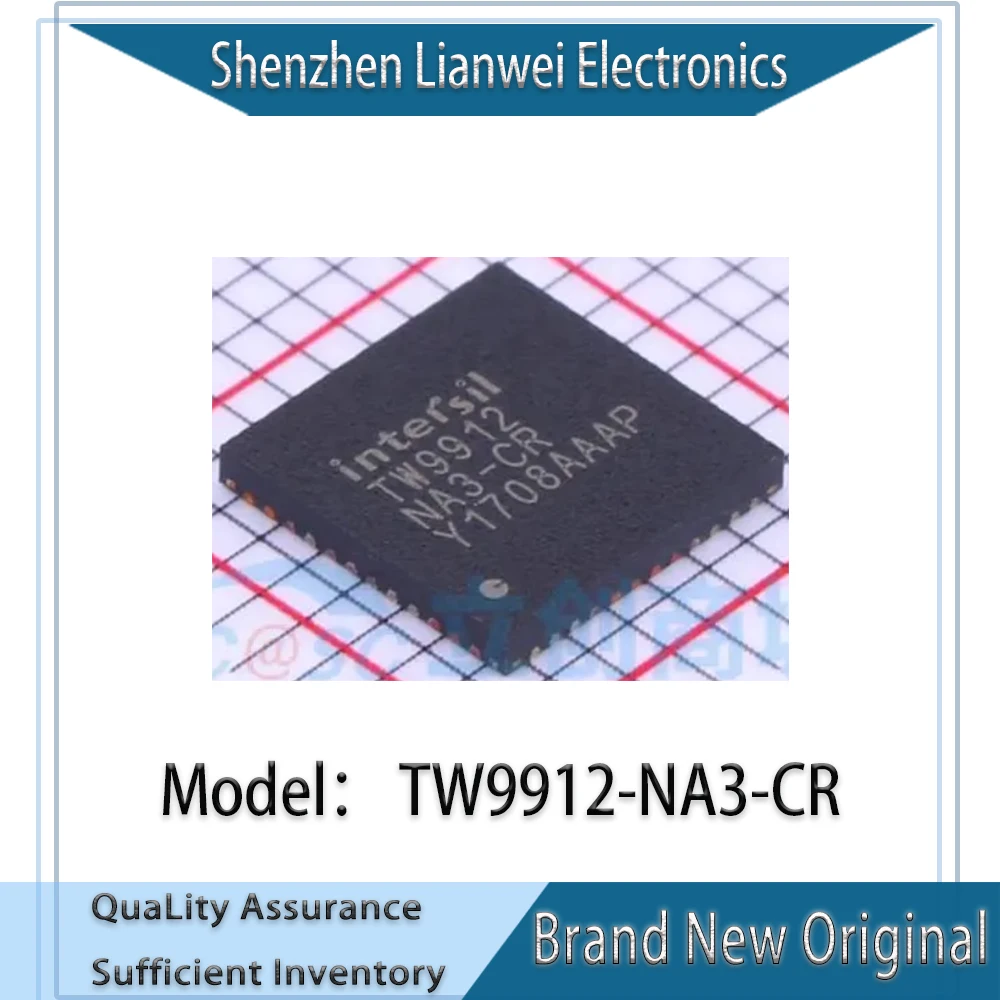 

100% New Original TW9912-NA3-CR TW9912 IC Chipset QFN-48