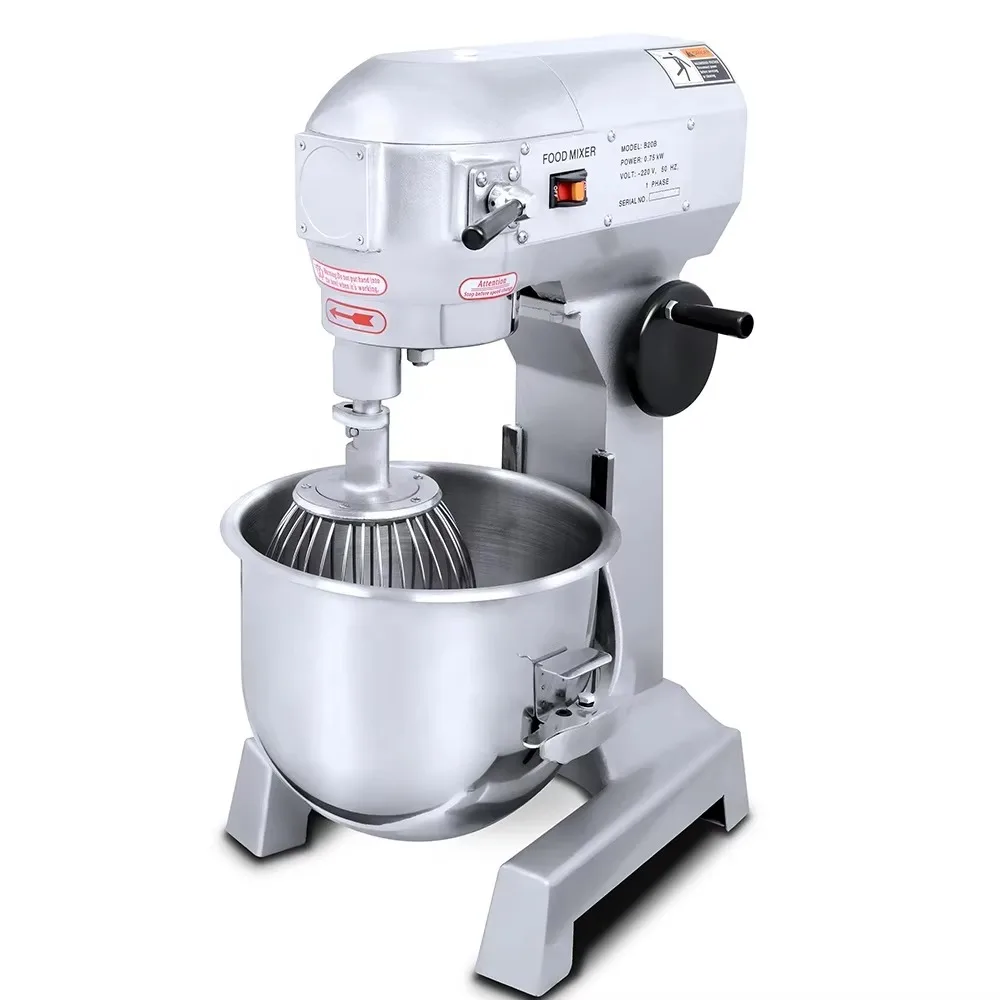 Professional Electric Spiral Dough Mixer for Bakery Use Stainless Steel Bowl Adjustable Speed Control Flour Mixing