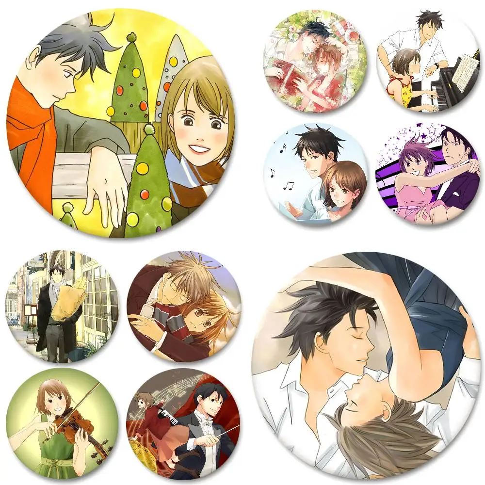 Anime N-Nodame Cantabile Round Badges Can Be Used To Decorate Clothes And Backpack Pins