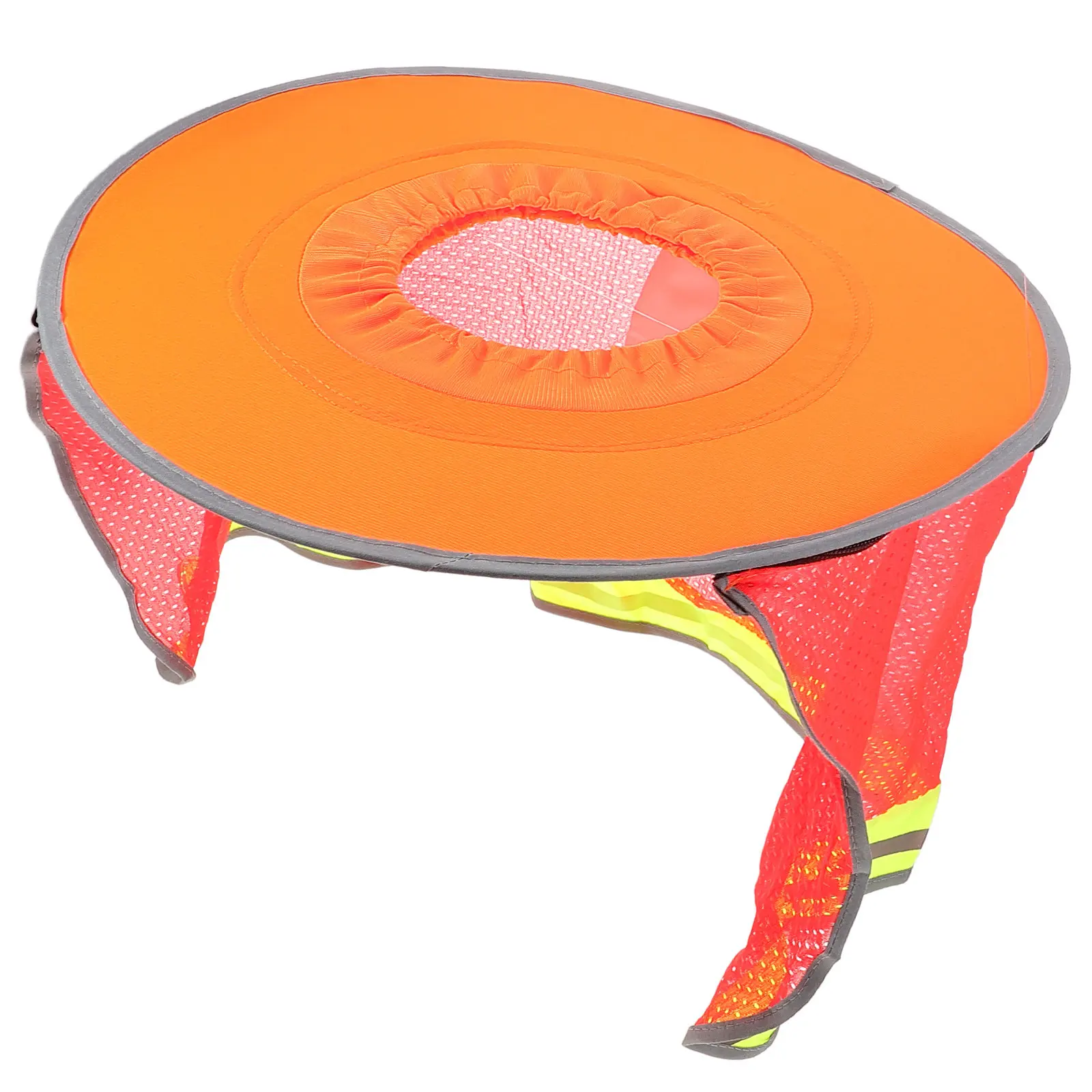 Construction Hat Brim Shade Sunproof Hard Hat Sun Visor Adjustable Neck Shade Safety Outdoor Protection